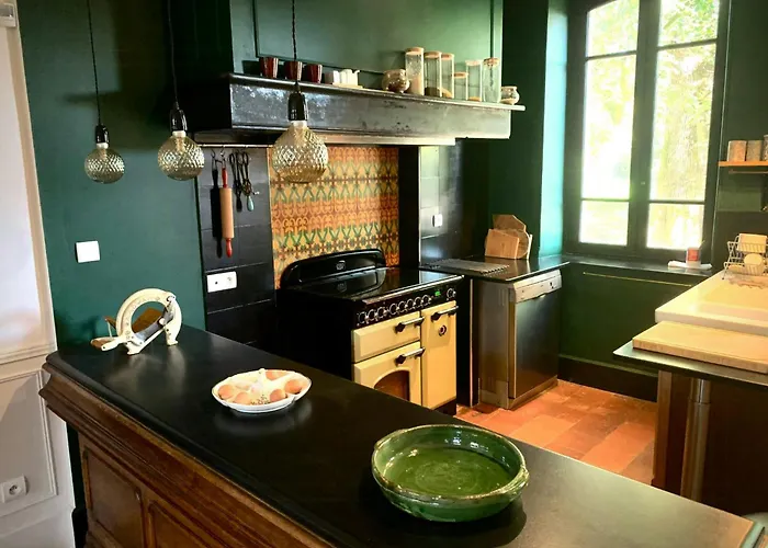 19th Century Mansion With Pool Near Castres Feriehus